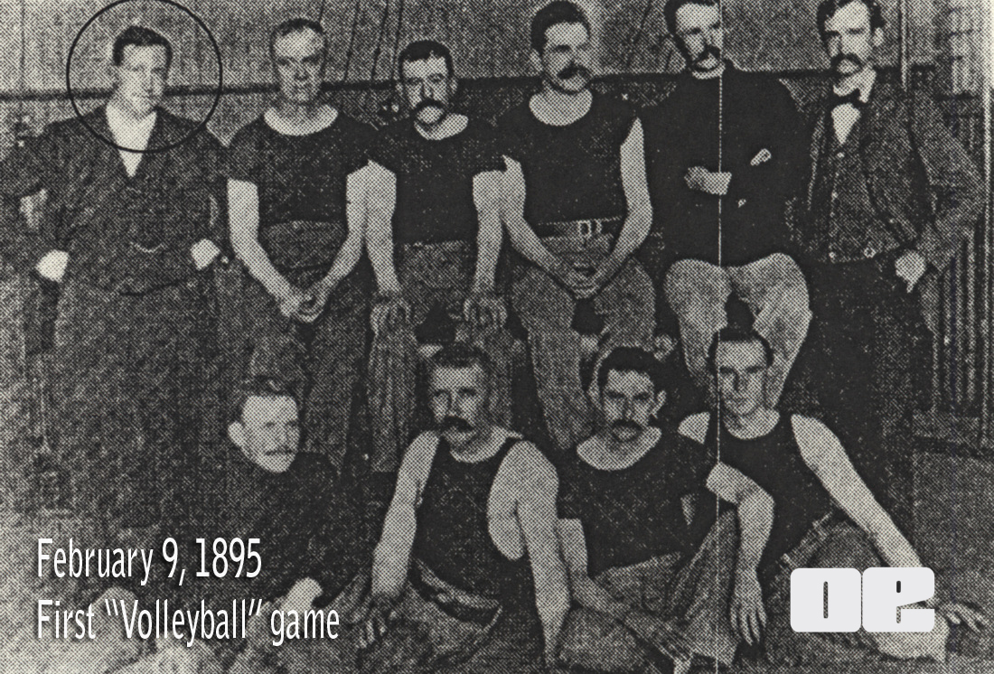 9 February 1895, first Volleyball game Outeredge Magazine