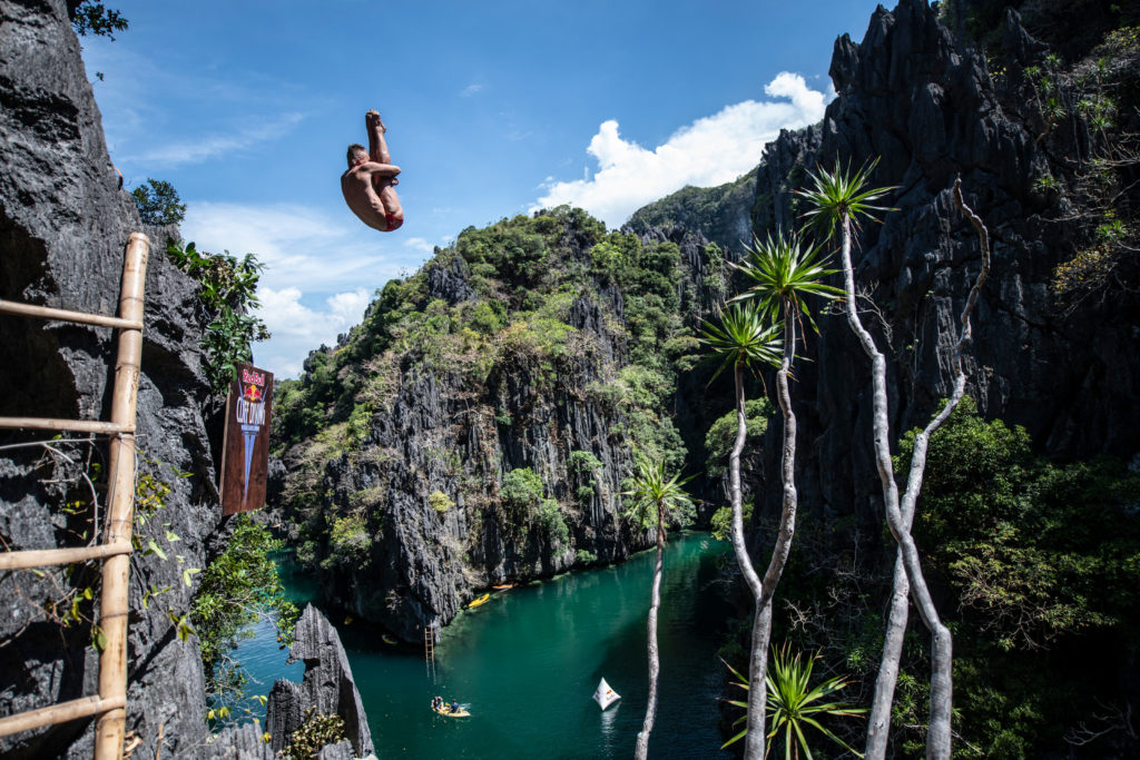 Breathtaking 2019 Red Bull Cliff Diving opener at Palawan Island in Philippines. Adventure Mag